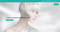 Desktop Screenshot of fusionhairco.co.uk